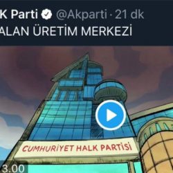 AKP, 'Yalan Üretim Merkezi' animasyonunu sildi