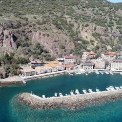 Assos Antik Limanı afet bölgesi ilan edildi: Turistik tesisler kapatıldı