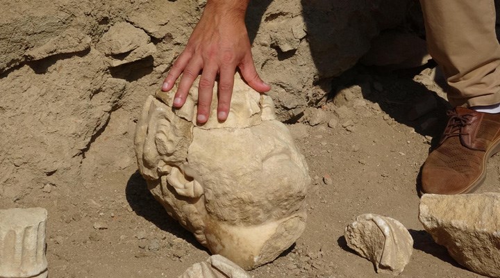 Aydın'da Hadrianus heykelinin parçaları bulundu: “Ciddi bir ziyaretçi akınına şahit olacağız”