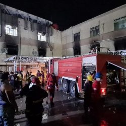 Bağdat’ta pandemi hastanesinde yangın çıktı, 82 kişi yaşamını yitirdi: Sağlık Bakanı açığa alındı