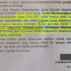 Berlin’deki eyalet mahkemesi, ‘hukukun üstünlüğü açısından eksiğiniz var’ diyerek Türkiye’nin ‘suçlu iadesi’ talebini reddetti