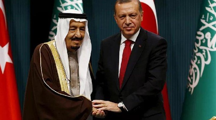 Erdoğan, Suudi Arabistan Kralı Selman bin Abdülaziz ile görüştü
