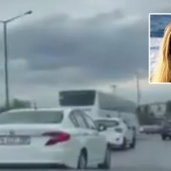 Futbolcu Adem Büyük’ün eşi, ‘bir siyasetçi dostunun’ çakarlı-sirenli aracıyla trafikte eğlendi
