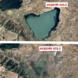 Gölleri vuran kuraklık 36 yıllık uydu fotoğraflarıyla belgelendi: Kuruma noktasındalar!
