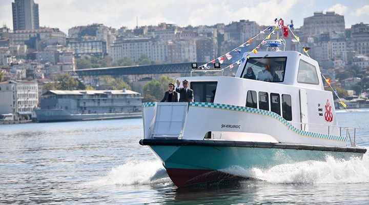 İBB'nin yeni nesil deniz taksileri suya indi