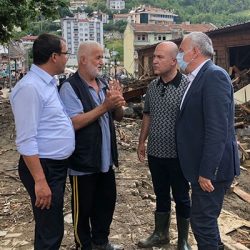 İklim Araştırma Komisyonu’nun CHP’li üyeleri Bozkurt'ta: Felaketin nedenlerini anlattılar