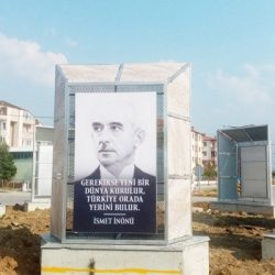 İnönü, Ecevit, Demirel, Erbakan, Türkeş ve Yazıcıoğlu... KGM siyasilerin fotoğraflarını kaldırdı, Bolu Belediyesi yerleştirdi