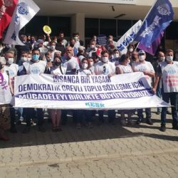 KESK Ankara yolunu yarıladı: Sefalet ücretine karşı yürüyüş sürüyor