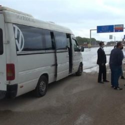 Kırıkkale'de koronavirüs hastası, yolcu minibüsünde yakalandı