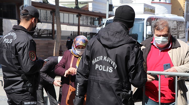 Koronavirüsün pik yaptığı Samsun'a polis takviyesi