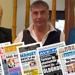 Kuzey Kıbrıs’ta gazeteler Sedat Peker’in itiraflarını manşetlere taşıdı: Adalı depremi