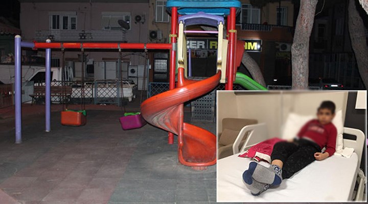 Parkta oynayan 6 yaşındaki çocuğun başına 'yorgun mermi' isabet etti
