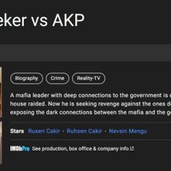 Sedat Peker'in videoları IMDb'ye eklendi