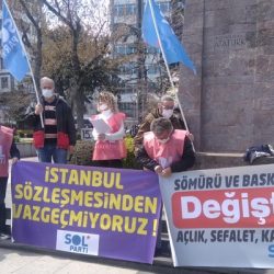 SOL Parti Trabzon: 'Ölmek istemiyoruz’dan Cumhurbaşkanına hakaret çıkaran yargıyla mücadelemiz sürecek