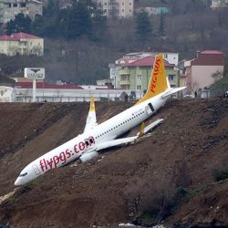 Trabzon Havalimanı'nda pistten çıkan uçak için rapor hazırlandı